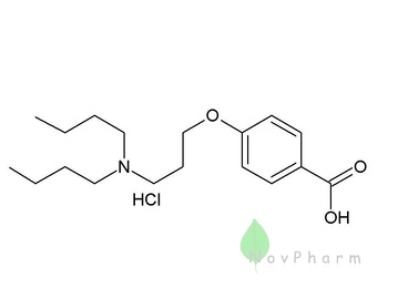 4-[3-(二丁基氨基)丙氧基]苯甲酸盐酸盐 