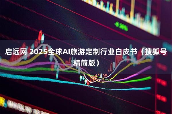 启远网 2025全球AI旅游定制行业白皮书（搜狐号精简版）